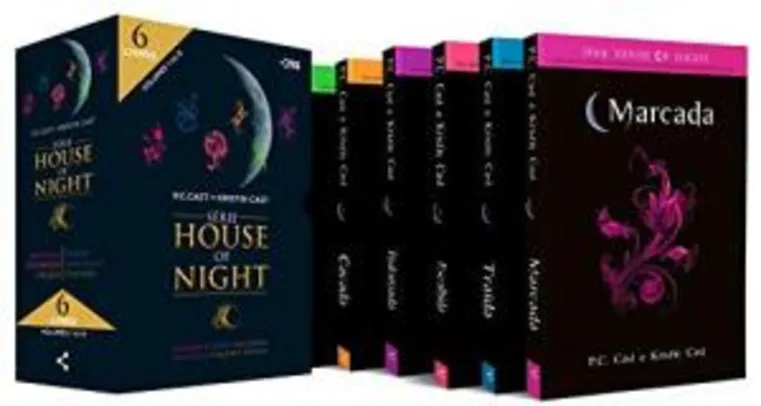 Box House of Night - Slim: Coleção completa | R$57
