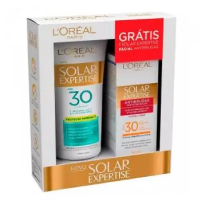 Kit Protetor Solar L´oréal FPS30 + Protetor Solar Facial L´oréal FPS30
