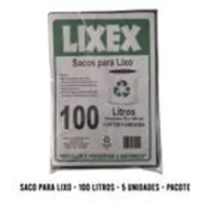 Saco de Lixo 100,50,30,15 Litros  - 10 pacotes