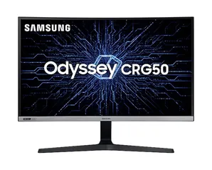 Monitor Gamer Curvo Samsung 27", FHD, 240 Hz,HDMI , DP, Gsync, Preto e Cinza , Série CRG50