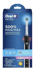 Escova Eléctrica Oral-b Pro 2000 Sensi Ultrafino 220v +refil