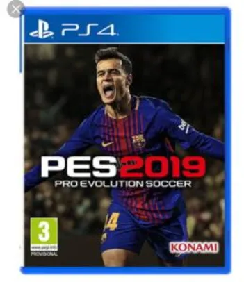 Game Pro Evolution Soccer 2019 - PS4 R$99