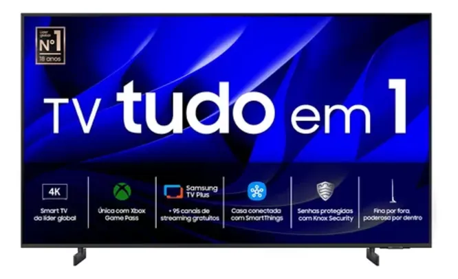 Smart TV Samsung UN50DU8000GXZD 50'' UHD 4K Crystal