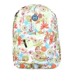 Mochila Clio Cross Style Floral - Verde R$20