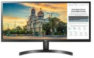 Monitor LG LED 29´ Ultrawide, IPS, HDMI, FreeSync - 29WK500