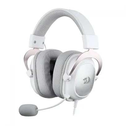 Headset Gamer Redragon Hero, 3.5mm, Múltiplas Plataformas, White, H530-W