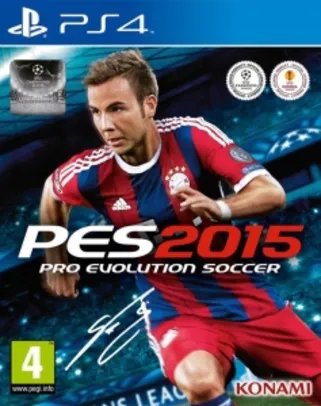 Pro Evolution Soccer 2015 ( Pes 15 ) - PS4 - R$ 9,41