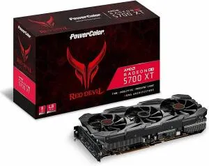 Placa de Vídeo PowerColor Radeon RX 5700 XT Red Devil