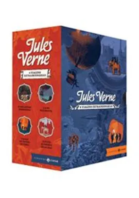 Viagens Extraordinárias – Caixa (Jules Verne)