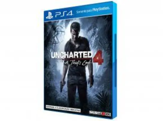 Uncharted 4: A Thiefs End (PS4) - R$ 80