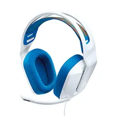 Headset Gamer Logitech G335 com Almofadas com Espuma de Memória, Design Leve e Conexão 3,5mm para PC