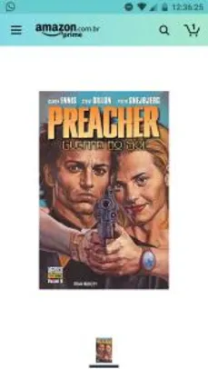 [Prime] HQ Preacher - Guerra ao Sol - Volume 6 | R$25