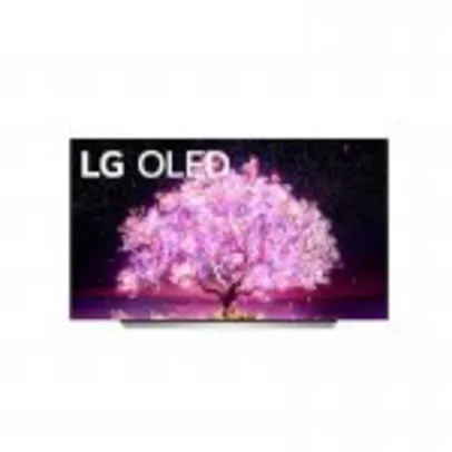 Smart TV LG 55 4K OLED55C1PSA Dolby Vision IQ Dolby Atmos Inteligência Artificial ThinQ AI Google Alexa