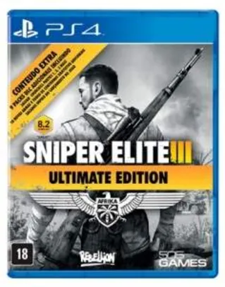 Saindo por R$ 69,9: [SUBMARINO] Game Sniper Elite 3: Ultimate Edition - PS4  - R$ 69,90 | Pelando