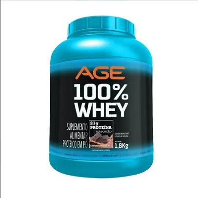 Whey 100% AGE 1.8kg | R$108