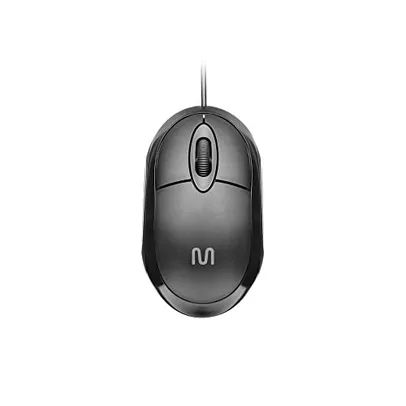 Mouse Classic Box Óptico USB 1200dpi Preto Multilaser - MO300