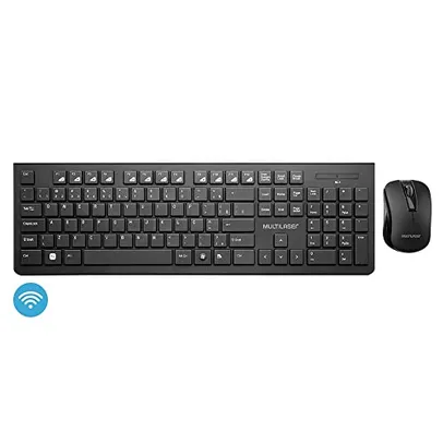 Kit Teclado e Mouse Sem Fio Multi Com Conexão USB - TC212