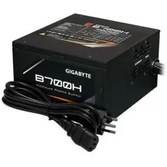 Fonte Gigabyte 700W 80 Plus Bronze Semi Modular