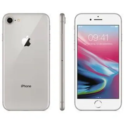 [APP] Apple iPhone 8 (64 GB, Prata e Preto) (AME R$2027,70)