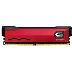 Memória DDR4 Geil Orion, 8GB 3000MHz, Vermelho | R$255