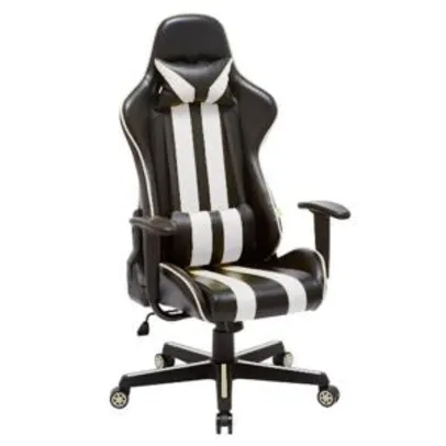 Cadeira Gamer Extreme X Preto e Branco | R$557