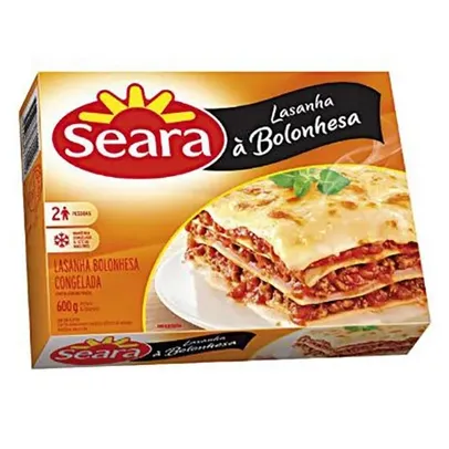 Lasanha Bolonhesa Seara 600g LEVE 3 PAGUE 2