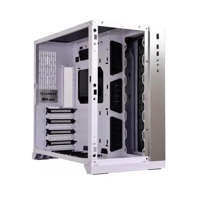 Gabinete Gamer Lian Li Dynamic, Mid Tower, Vidro Temperado, White, Sem Fonte, Sem Fan, PC-O11DX