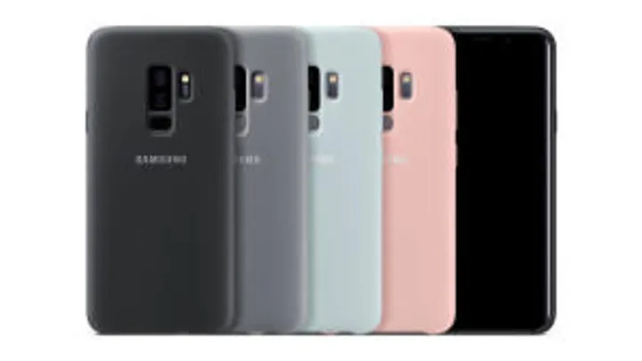 Capa silicone Galaxy S9+ - R$ 70