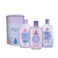 [Drogaria SP] Kit Johnson's Baby Hora do Sono Sabonete Líquido 200ml + Loção Hidratante 200ml + Colônia 200ml - por R$31