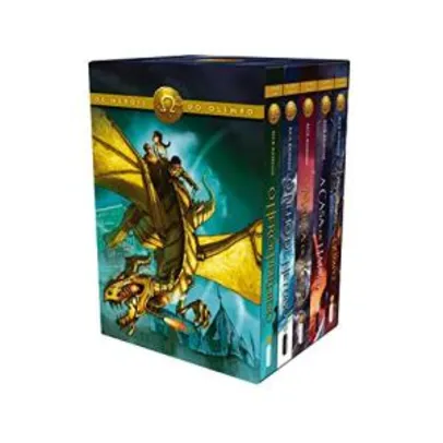 Coleção - Os Heróis do Olimpo (5 Volumes) + Frete Grátis (Amazon Day)