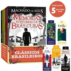 Livro - Kit Grandes Clássicos Brasileiros + Marcador de Página Exclusivo