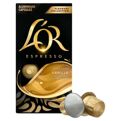 [L5P3] [+Por- R$10.8] L'OR Café L'Or Cápsula Baunilha - com 10 cápsulas - 52 Gramas