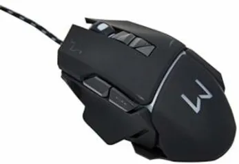 Mouse Gamer, Warrior, 3200 Dpi Preto USB - MO261 | R$60