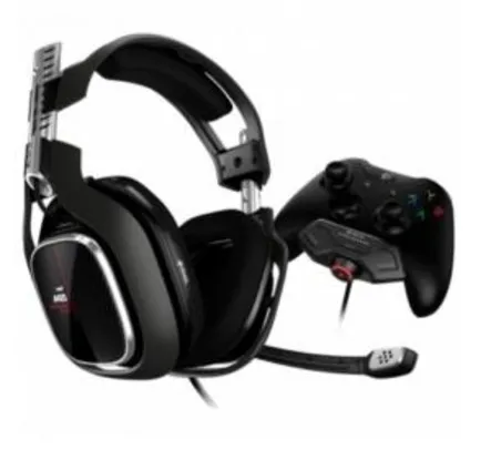 Headset Gamer Astro A40 + MixAmp M80, Xbox One, Pc, Red/Black, 939-001808 | R$ 939