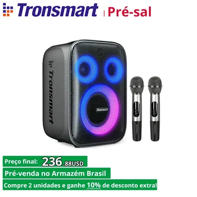 [ Do Brasil ] Caixa de Som Tronsmart Halo 200  Bluetooth 120W