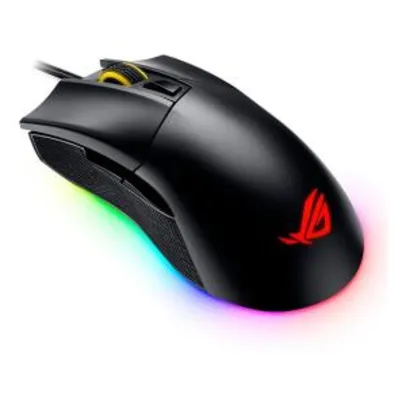 Mouse Gamer Asus Rog Gladius II Origin RGB, 12000 DPI, 5 Botões, Óptico, Black | R$199
