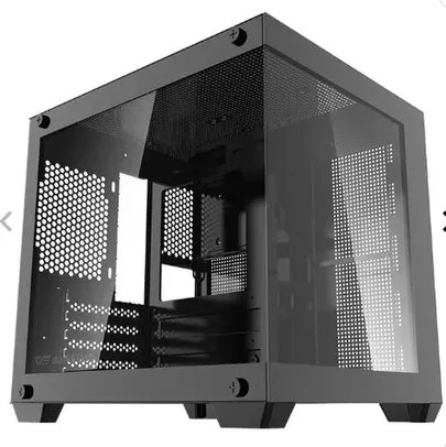 Gabinete Gamer Aigo Darkflash Durin D275M, Mid-Tower, Lateral de Vidro, Preto, DURIN-D275M-BK