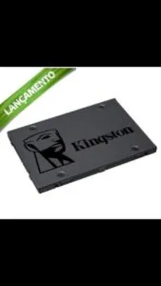 VOLTOOU!! SSD Kingston 240GB 2.5' A400 SATA III - R$179