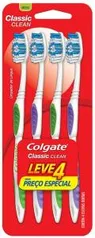 [PRIME] Escova Dental Colgate Classic Clean 4 unid | R$8