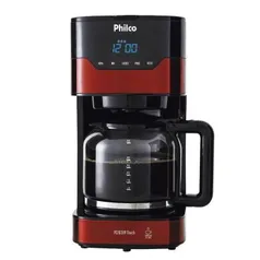 Cafeteira Elétrica Philco Touch Vermelho 1,5L PCFD38V