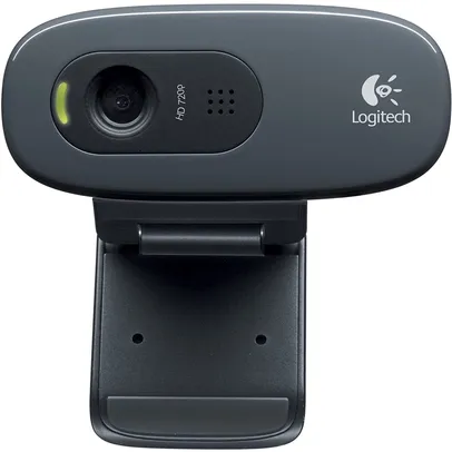 [AME R$ 112] Webcam Logitech C270 HD - com Microfone - Preto - 60