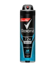 Desodorante Masculino Rexona Men impacto, aerossol, 1 unidade com 150mL