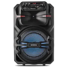 Caixa Amplificada Mondial CM-200 com Bluetooth, USB e Rádio FM - 200W