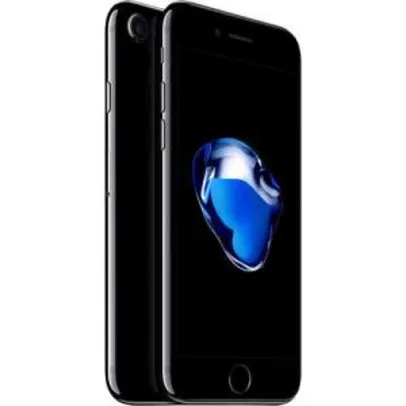 Iphone 7 Jet Black 32GB Preto Iphone IOS 4G Wi-Fi Câmera 12MP - Apple  por R$ 2308,49