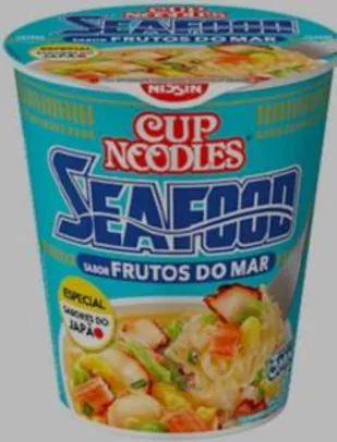 Cup Noodles Sabor Frutos Do Mar Nissin 65g | R$2,87
