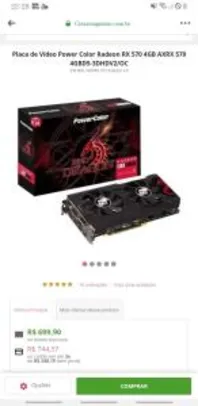 [MARKETPLACE] RX 570 4GB POWERCOLOR