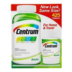 Multivitamínico Adulto Centrum 425 Tabletes