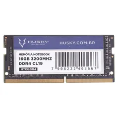 (APP) Memória Husky Technologies, 16GB, 3200MHz, DDR4, CL19, para Notebook - HTCQ004