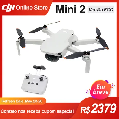 DJI MAVIC MINI 2 - R$ 2.671 [2533,05 COM CUPOM DO VENDEDOR]