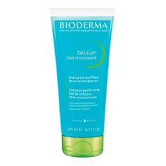 Gel de Limpeza Facial Antioleosidade Bioderma Sébium Moussant Tubo 200ml